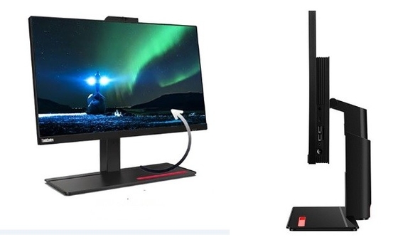 256GB SSD + 1TB SATA HDD AIO pantalla táctil PC Espectador estéreo pantalla táctil todo en uno