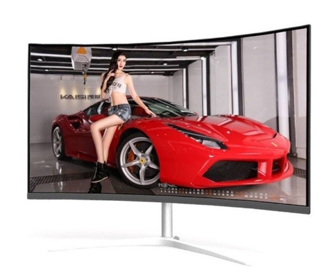3.7KG todo en una PC con pantalla grande curvó el LCD 24 pantallas grandes del LCD TV HD de la pulgada