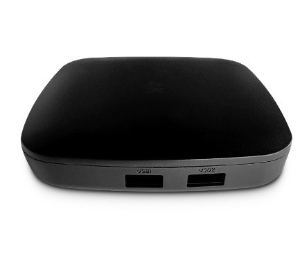 A40i 4 núcleo reproductor multimedia de 1 GB de RAM con control remoto infrarrojo reproductor de video de red 4G
