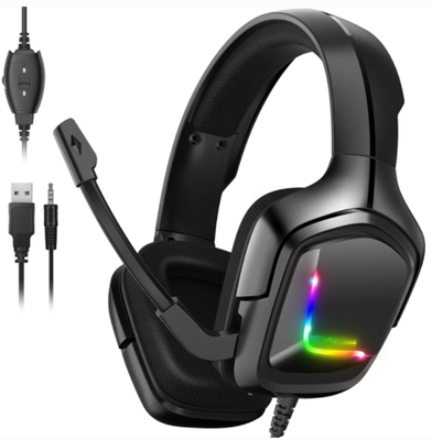 20Hz-20000Hz Frecuencia Audífonos de juegos de computadora Audífonos de juegos de PC con micrófono