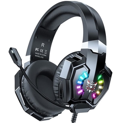Audífonos plegables para juegos de computadora en el oído con 20 Ohm + 5% de impedancia Tamaño de altavoz de 50 mm