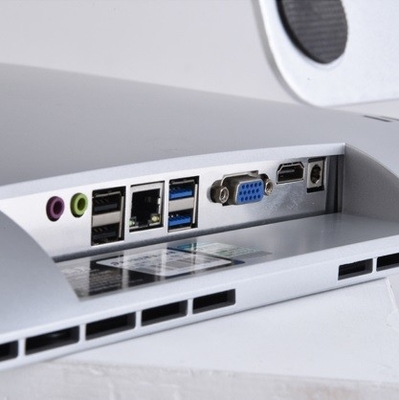 El PC de sobremesa 240GB HD todo de la FCC I5 8400 AIO en un tacto de la PC ató con alambre el ruido cero