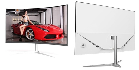 MVA curvó la pantalla LCD 0.16m m