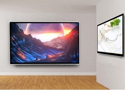 La publicidad colgante de la pantalla táctil exhibe la velocidad montada en la pared 2.5ms de la reacción