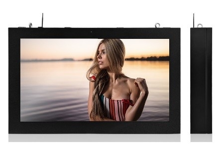 Dimensión 55&quot; de la pantalla Digitaces montadas en la pared que hacen publicidad de la pantalla LED del tacto de la pantalla