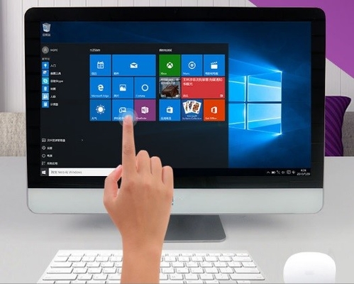 CPU I3 / I5 / I7 AIO Pantalla táctil PC 8G RAM 64G HD Definición 1920x1080