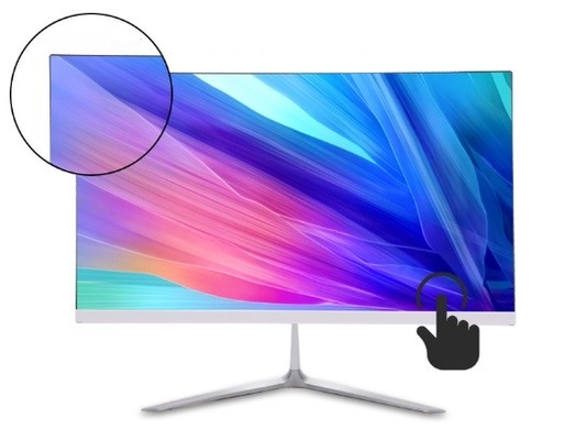 Tarjeta Gráfica Independiente AIO Touchscreen PC Win7 / 8 / 10 27&quot; RAM 64G HD 500GB
