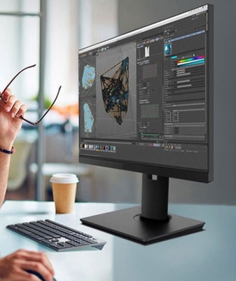 Ángulo visual amplio todo en una CPU del monitor de computadora 16G RAM I5-10500