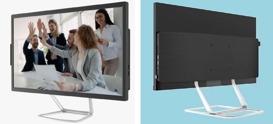 21.5 pulgadas AIO pantalla táctil soporte de computadora ajustar el ángulo 0o-5o