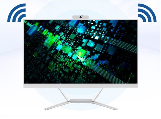 Pantalla táctil compacta AIO Sistema de escritorio estándar H510/H610/B560M Con ángulo de visión de 178o