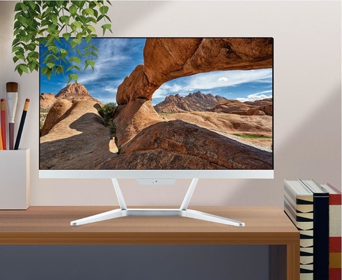 23.8" PC de escritorio AIO 256G Disco duro Win 10 16G RAM con 250 nits de brillo