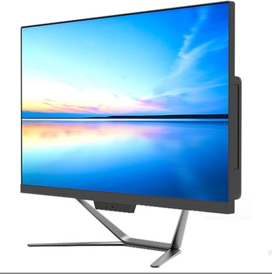 PC de escritorio de 27 pulgadas sin aro AIO con ángulo visual de 178o y cámara web de alta definición