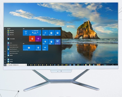 23.8INCH 250nits Brillo Pantalla táctil Escritorio AIO PC I3/I5 CPU 256G SSD +1TB SATA