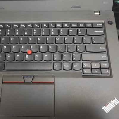 L450 8G 256G Intel I5-5gen Computadoras portátiles usadas Lenovo Ligero con Bluetooth