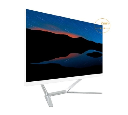 23.8 pulgadas AIO pantalla táctil PC I3 I5 I7 CPU 1920x1080P Ángulo de pantalla ajustable de 90o