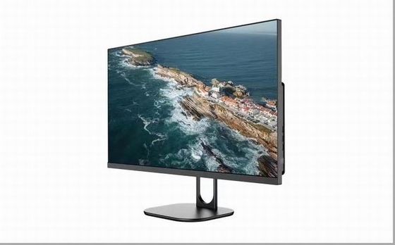 PC negro de 27 pulgadas todo en uno con 2 mm o sin borde y 512G SSD HD I7 CPU pantalla táctil