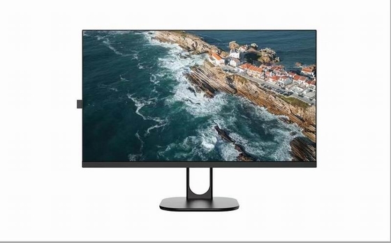 PC negro de 27 pulgadas todo en uno con 2 mm o sin borde y 512G SSD HD I7 CPU pantalla táctil