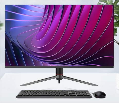 PC de escritorio integrado de 24 pulgadas con cámara web opcional y CPU I5-12700
